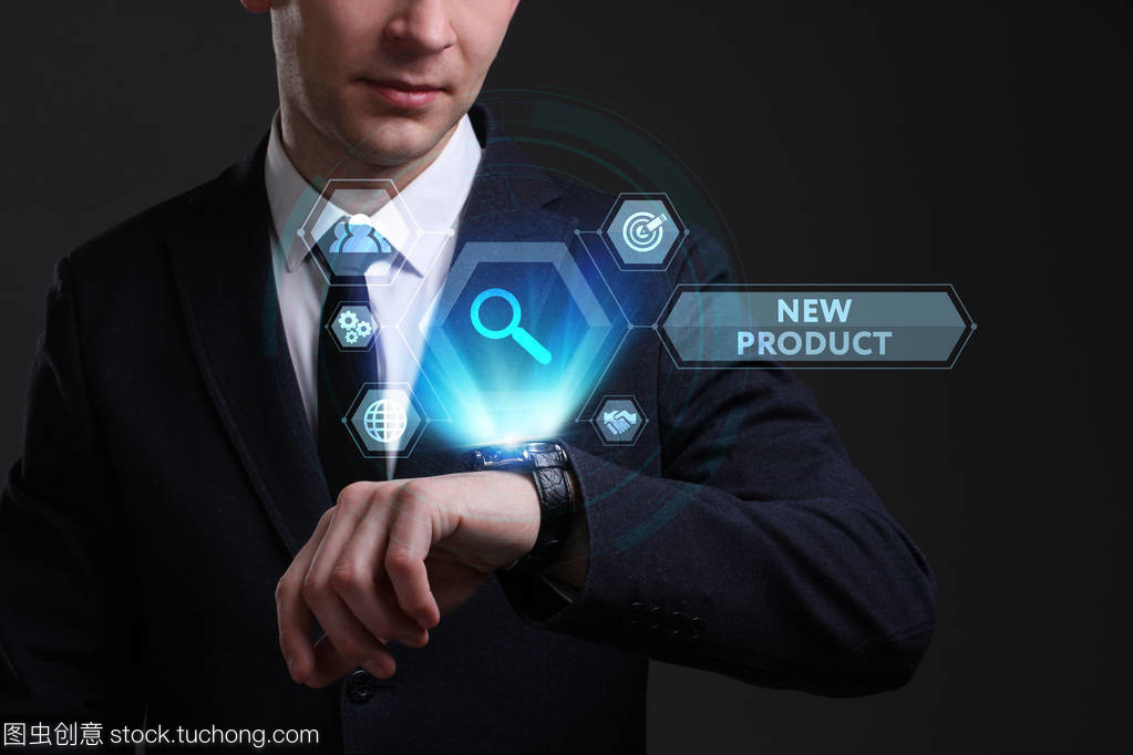 業(yè)務,技術,互聯(lián)網和網絡概念。年輕的生意