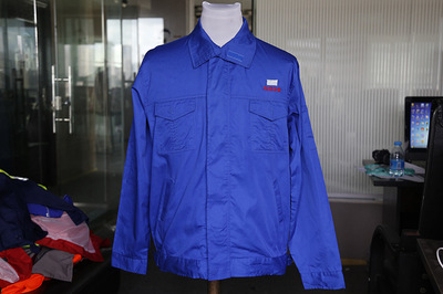 2016春秋工作服套裝藍(lán)色汽修服工服工廠車(chē)間工裝勞保服